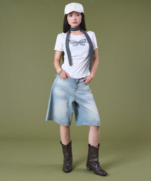 ホワイト モデル：163cm F着用