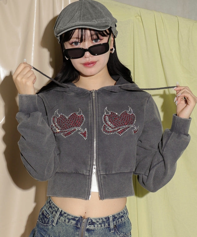 チャコール モデル：168cm F着用