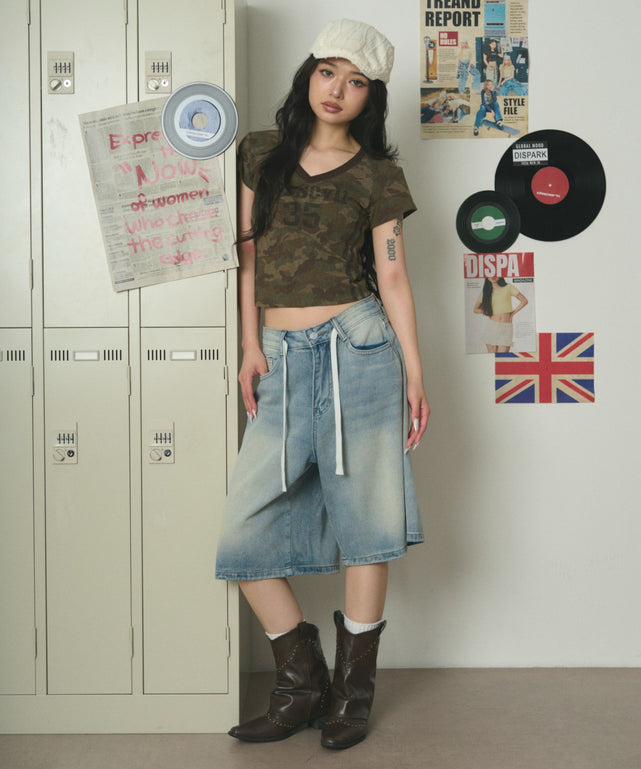 デニム淡 モデル：163cm S着用
