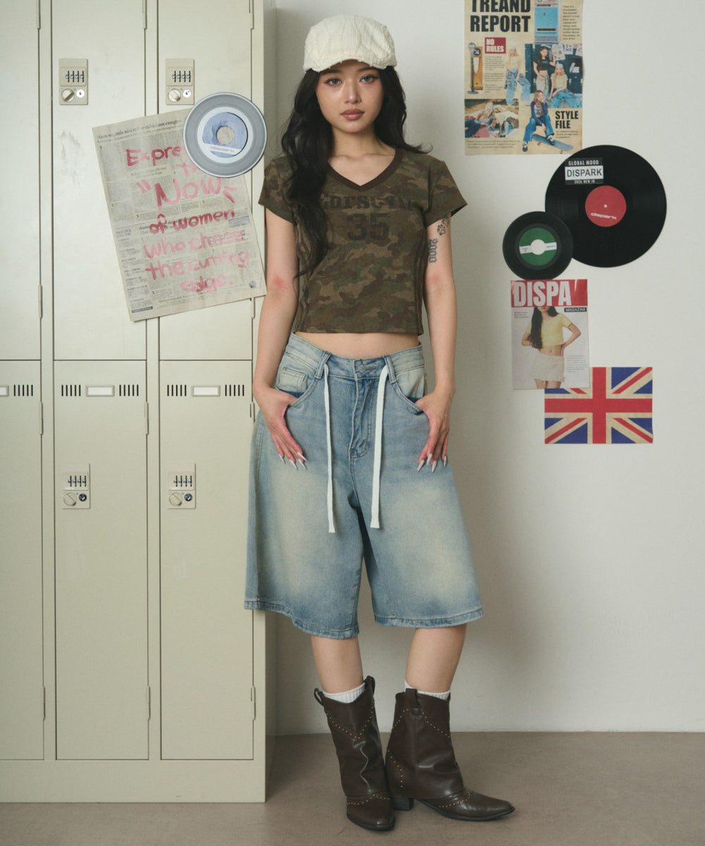 デニム淡 モデル：163cm S着用