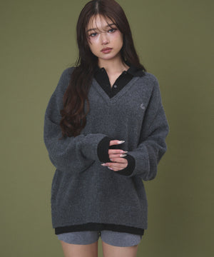 グレー モデル：163cm F着用