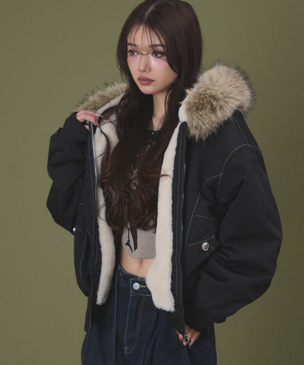 ブラック モデル：163cm F着用