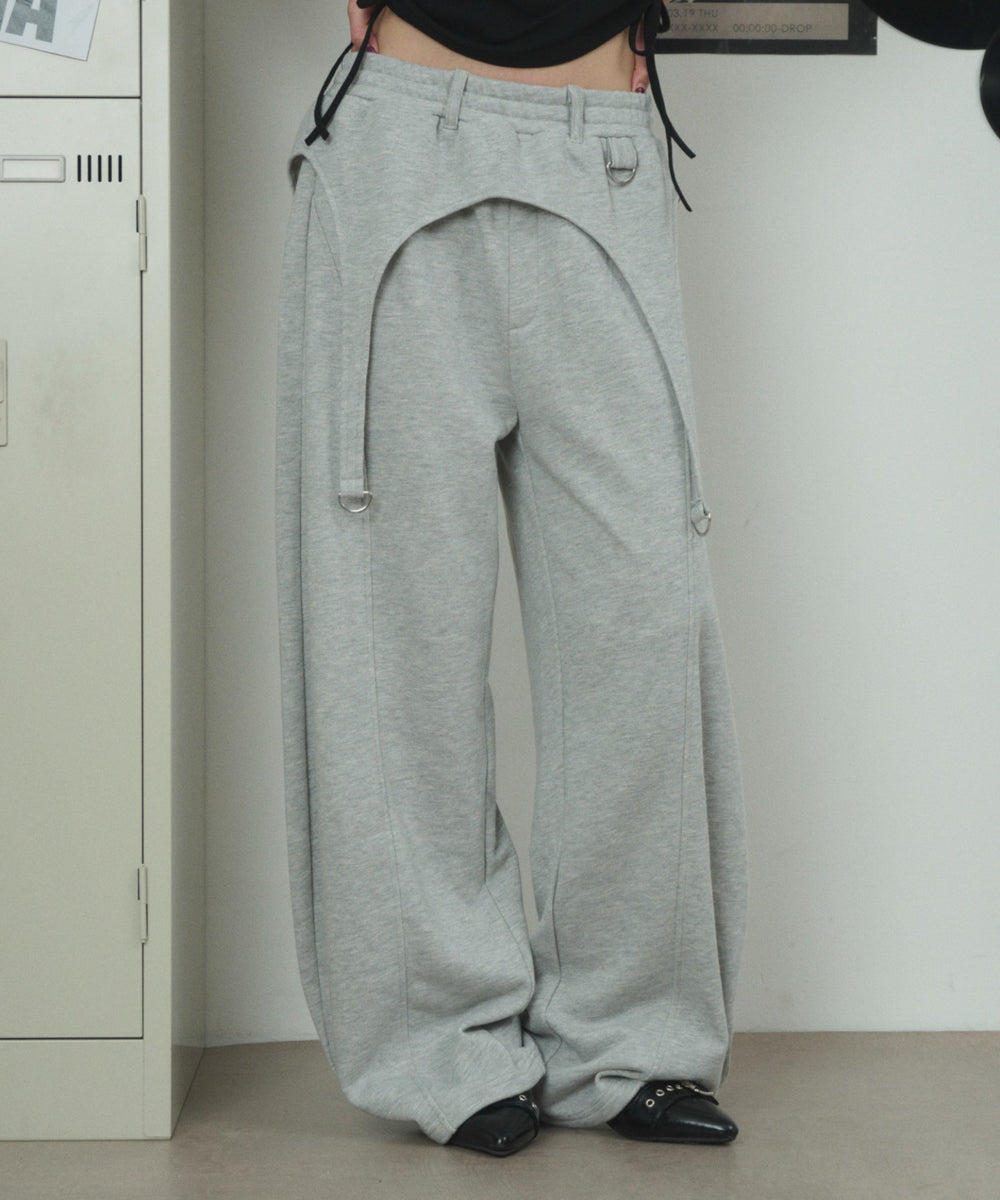 杢グレー モデル：163cm F着用