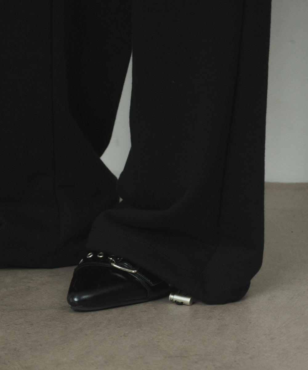 ロゴレースワイドパンツ