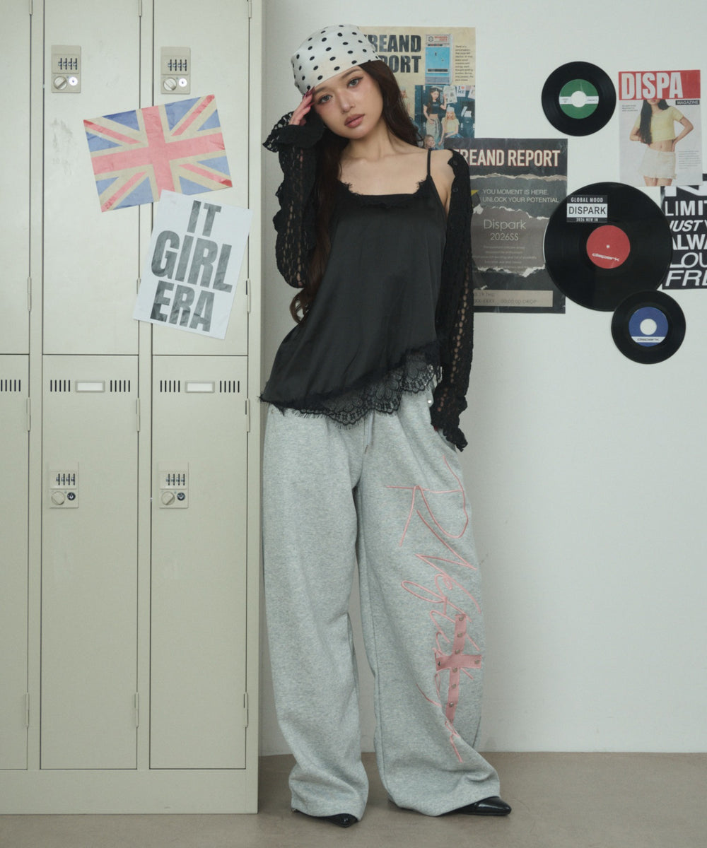 杢グレー モデル：163cm F着用
