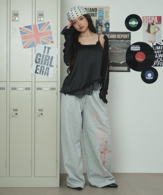 杢グレー モデル：163cm F着用