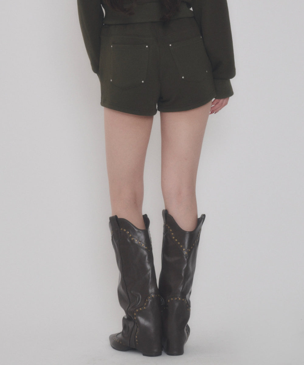 カーキ モデル：163cm F着用