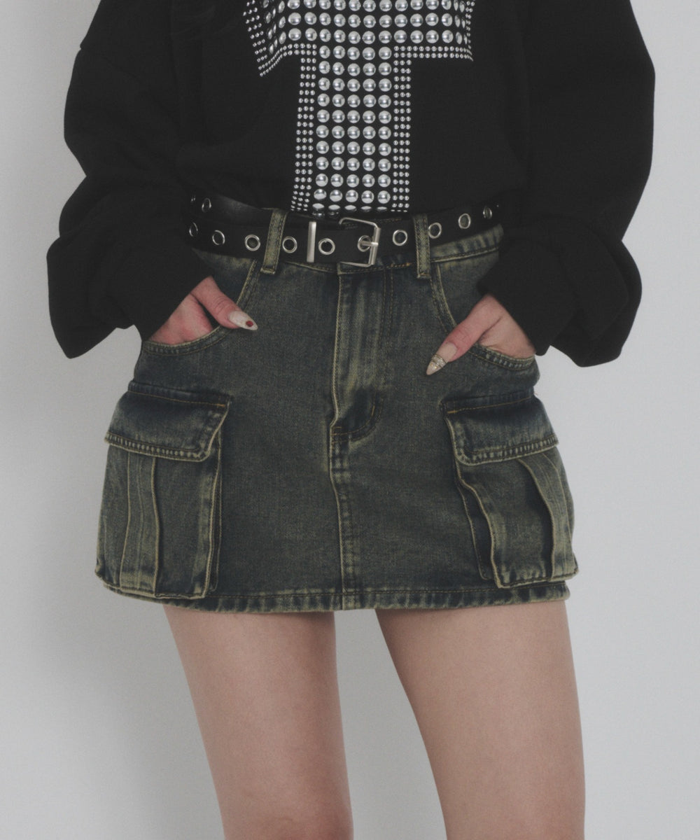 デニム モデル：163cm S着用