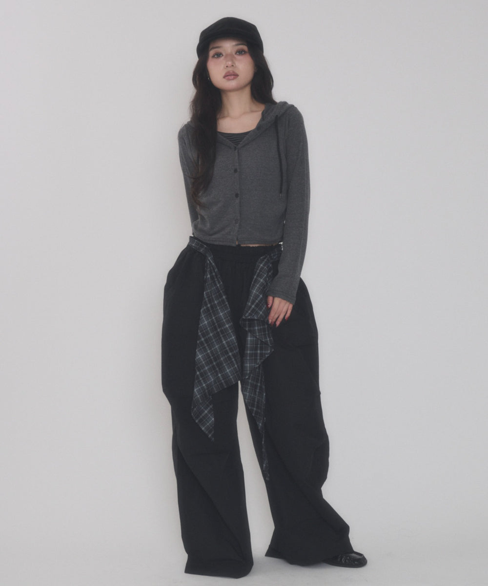 チャコール モデル：163cm F着用