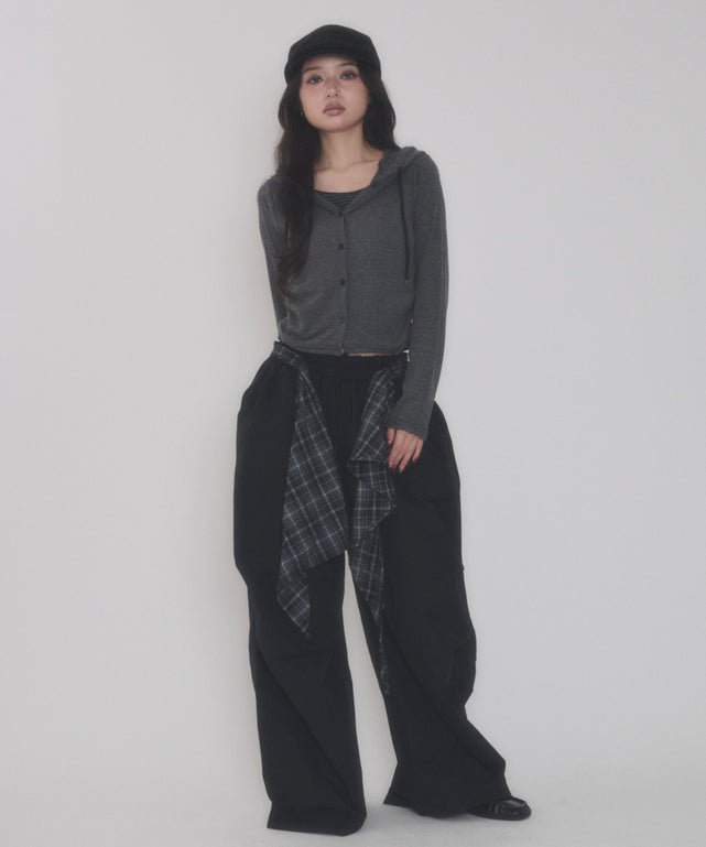 チャコール モデル：163cm F着用