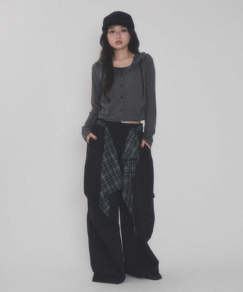 チャコール モデル：163cm F着用
