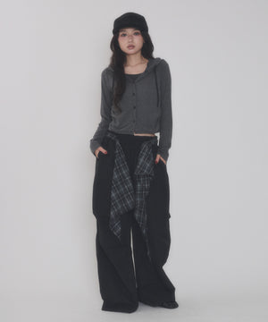チャコール モデル：163cm F着用