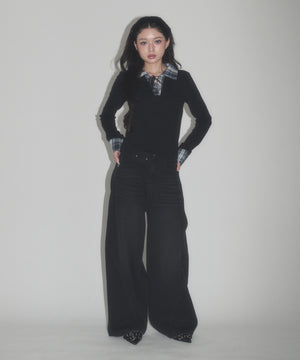 ブラック モデル：163cm F着用