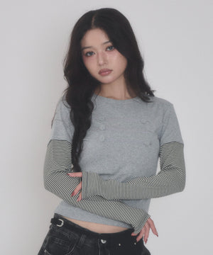 グレー モデル：163cm F着用