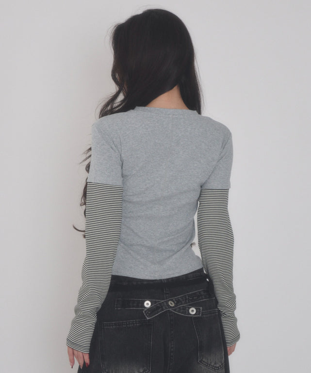 グレー モデル：163cm F着用
