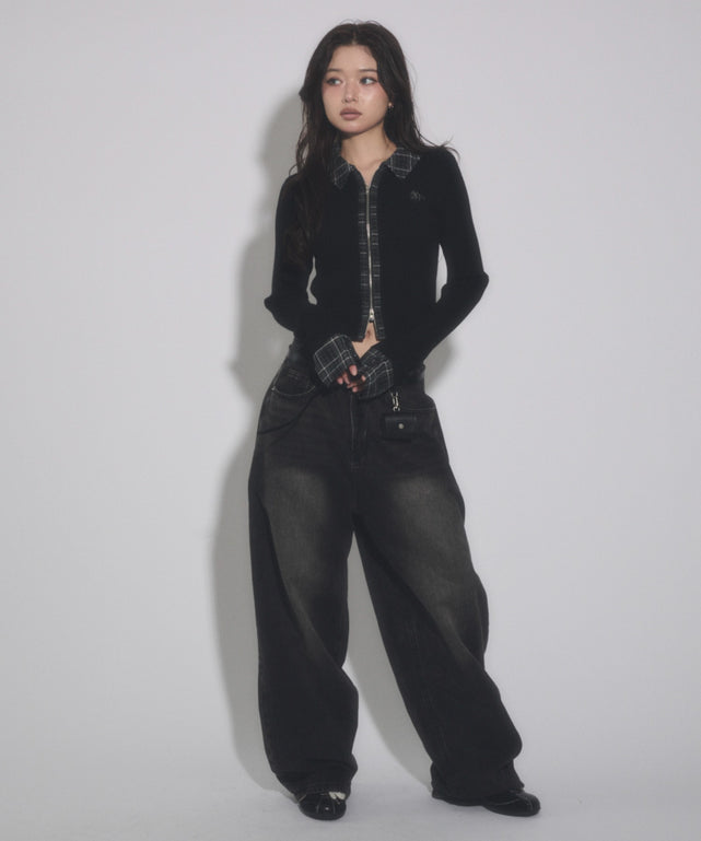 ブラック モデル：163cm F着用