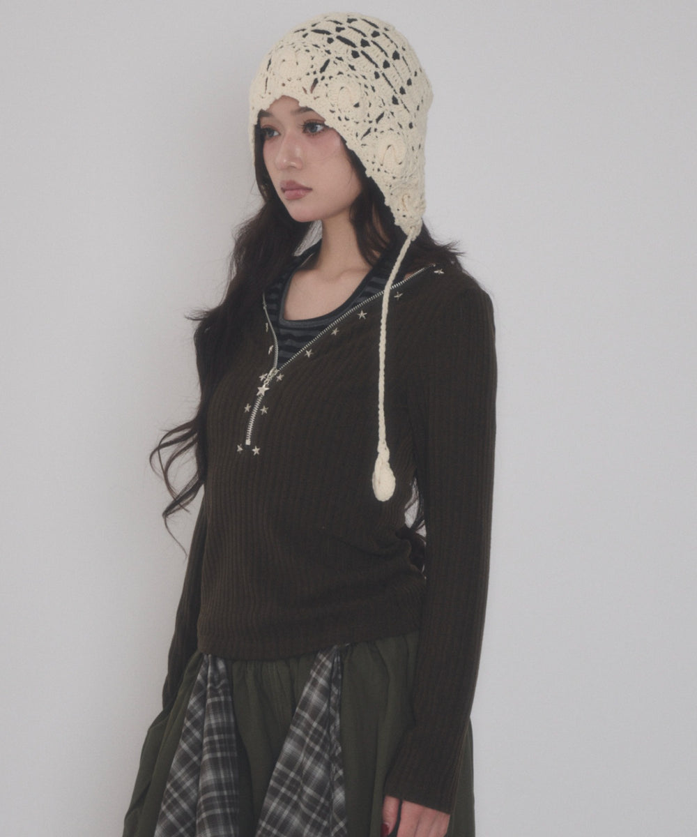 ブラウン モデル：163cm F着用
