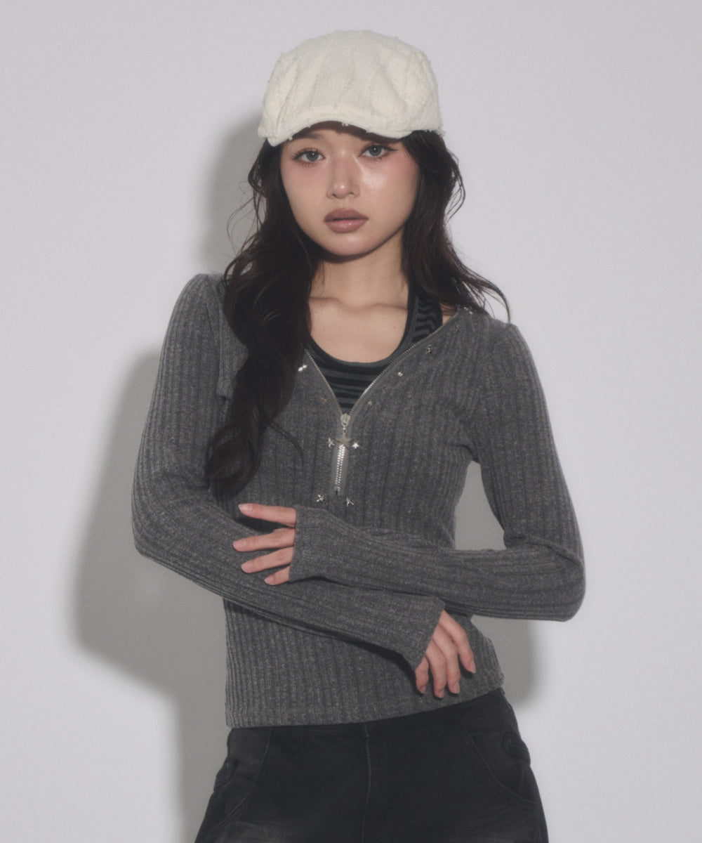 チャコール モデル：163cm F着用