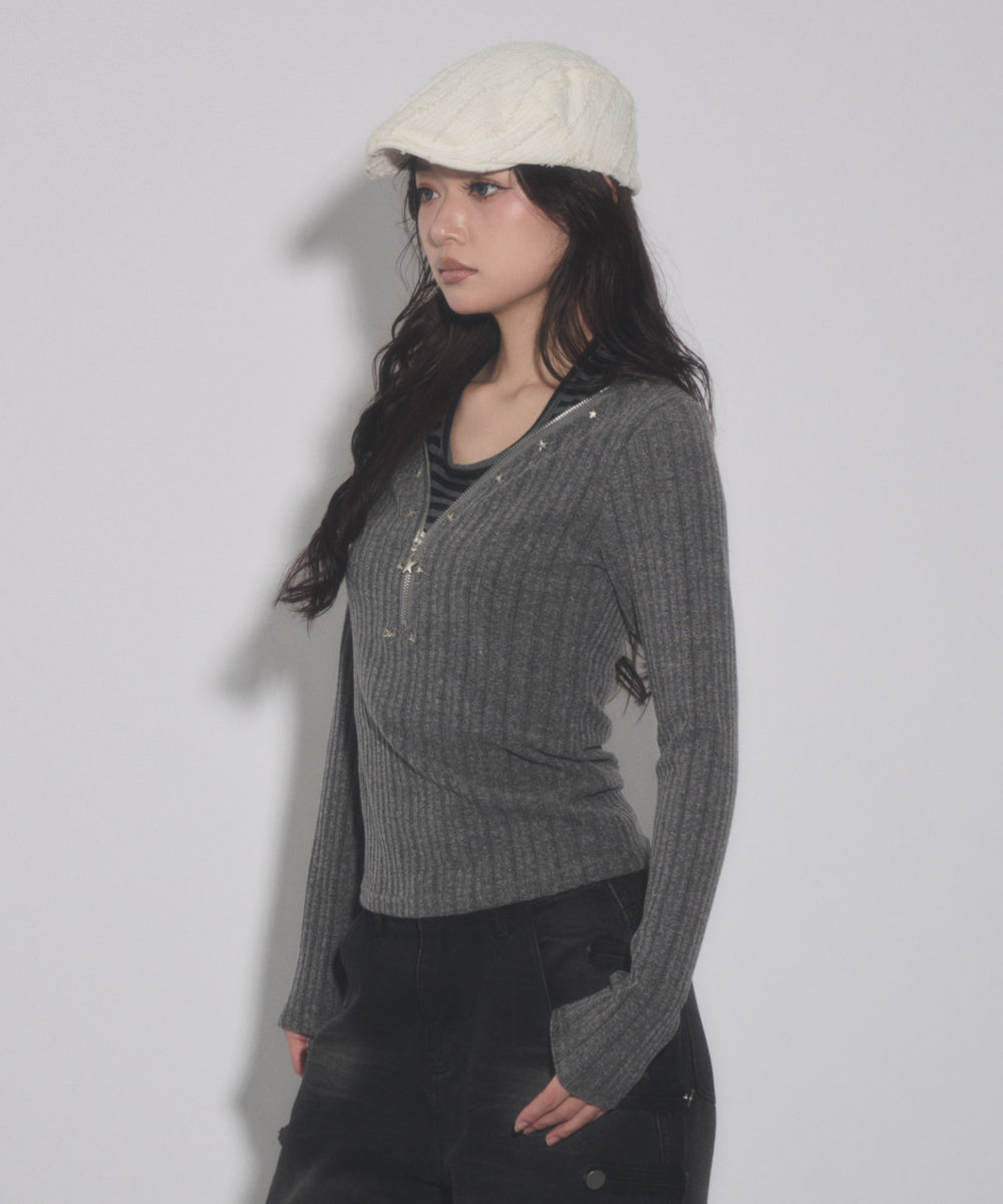 チャコール モデル：163cm F着用