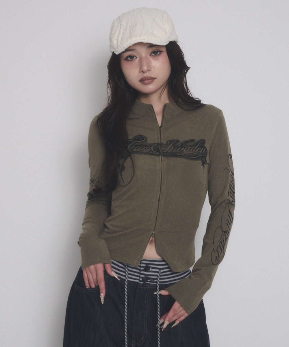 カーキ モデル：163cm F着用