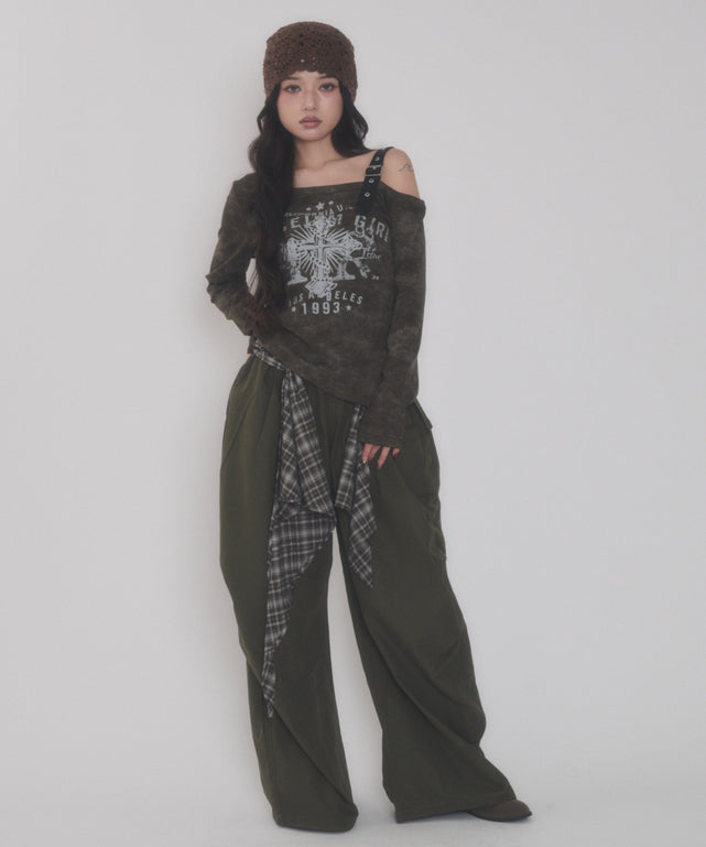ブラウン モデル：163cm F着用