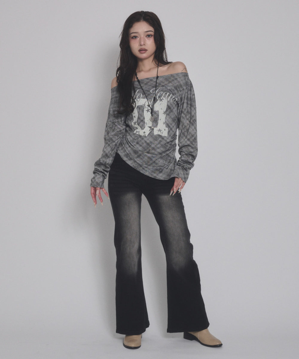 チャコール モデル：163cm F着用