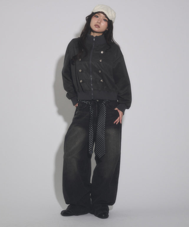 スミクロ モデル：163cm F着用