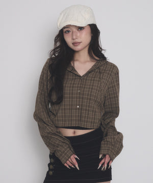 カーキ モデル：163cm F着用