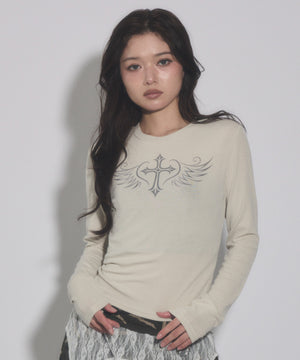 ベージュ モデル：163cm F着用