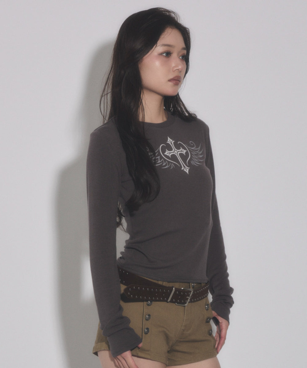 チャコール モデル：163cm F着用