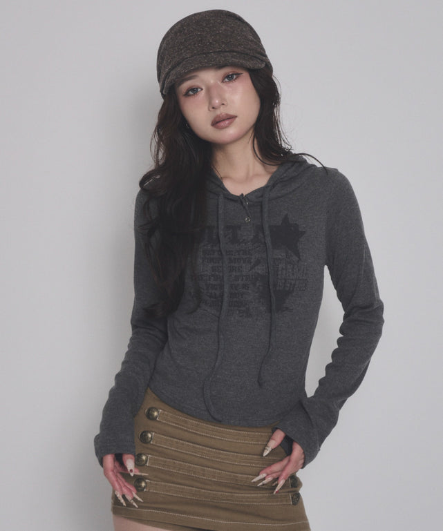 チャコール モデル：163cm F着用