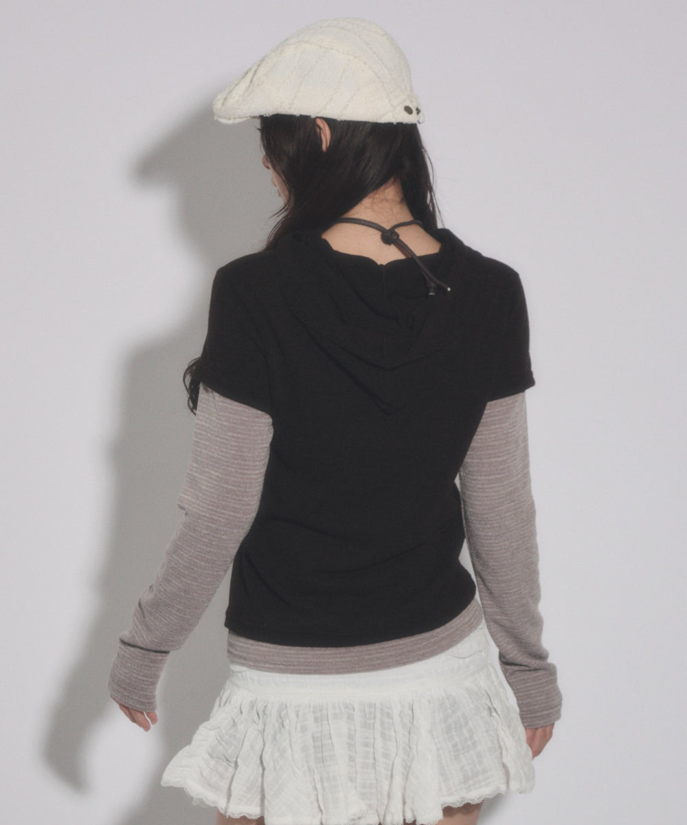 ブラウン モデル：163cm F着用