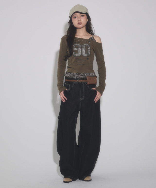 ブラック モデル：163cm S着用