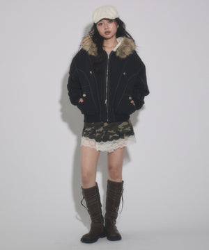ブラック モデル：163cm F着用