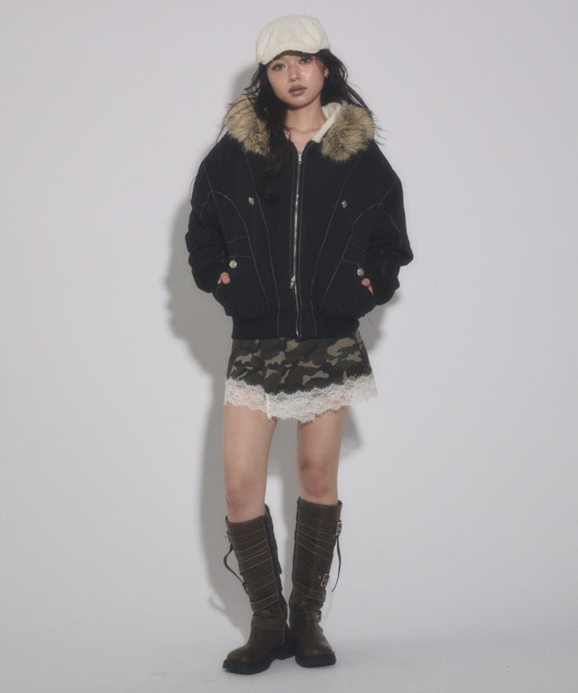 ブラック モデル：163cm F着用