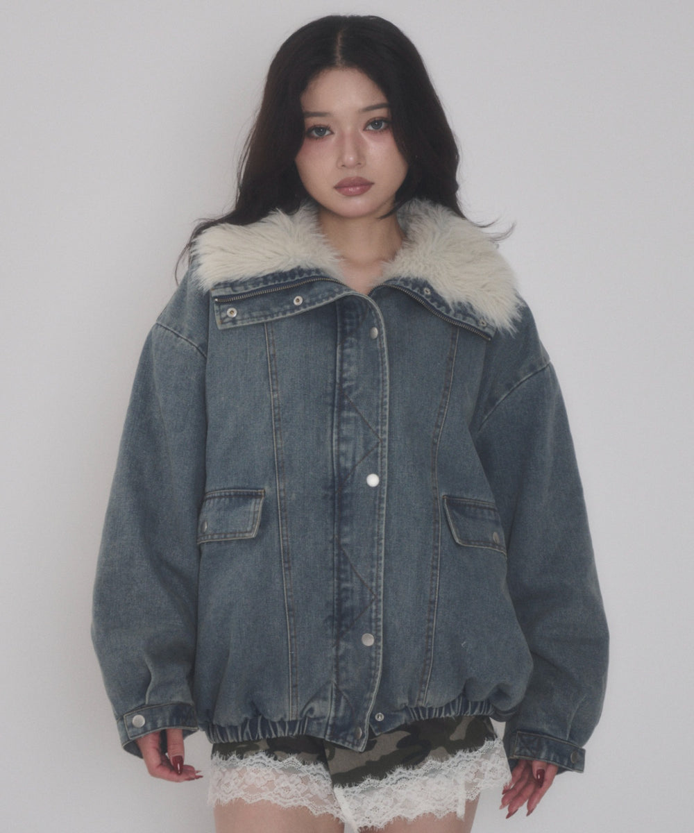 デニム淡 モデル：163cm F着用