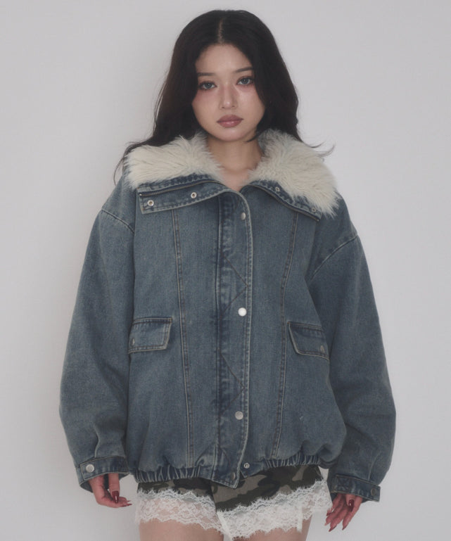 デニム淡 モデル：163cm F着用