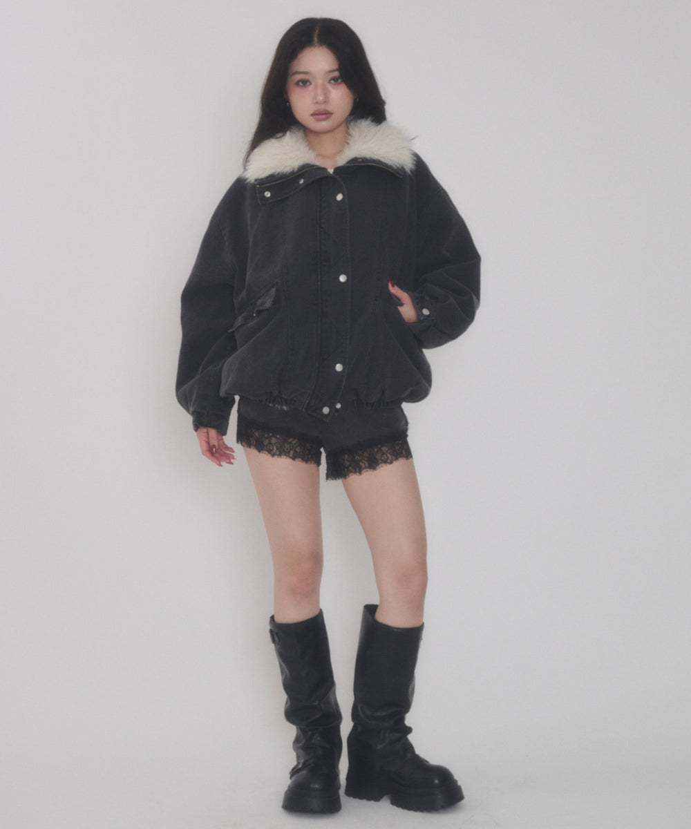 ブラック モデル：163cm F着用