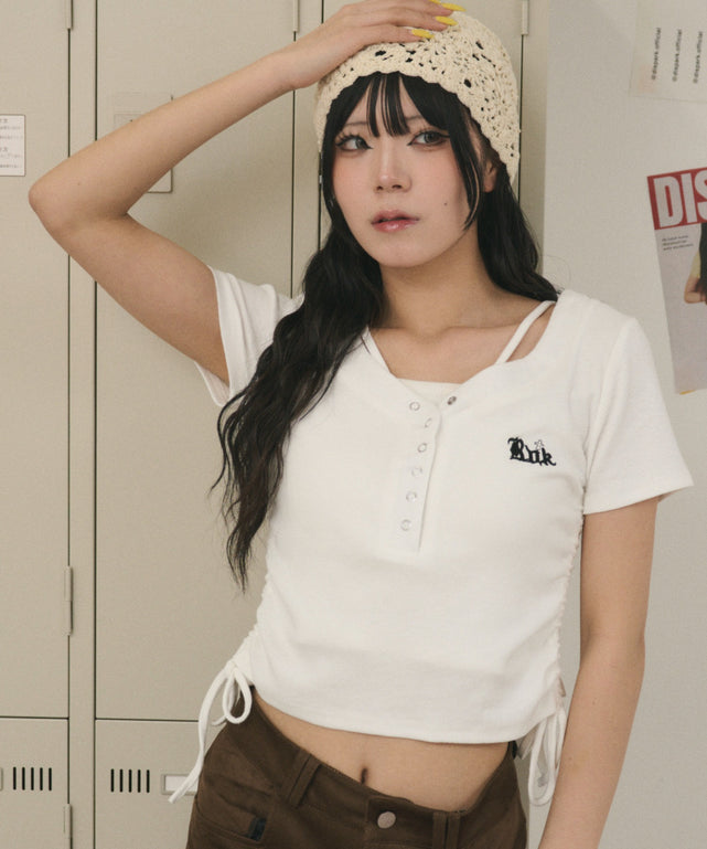 ホワイト モデル：160cm F着用