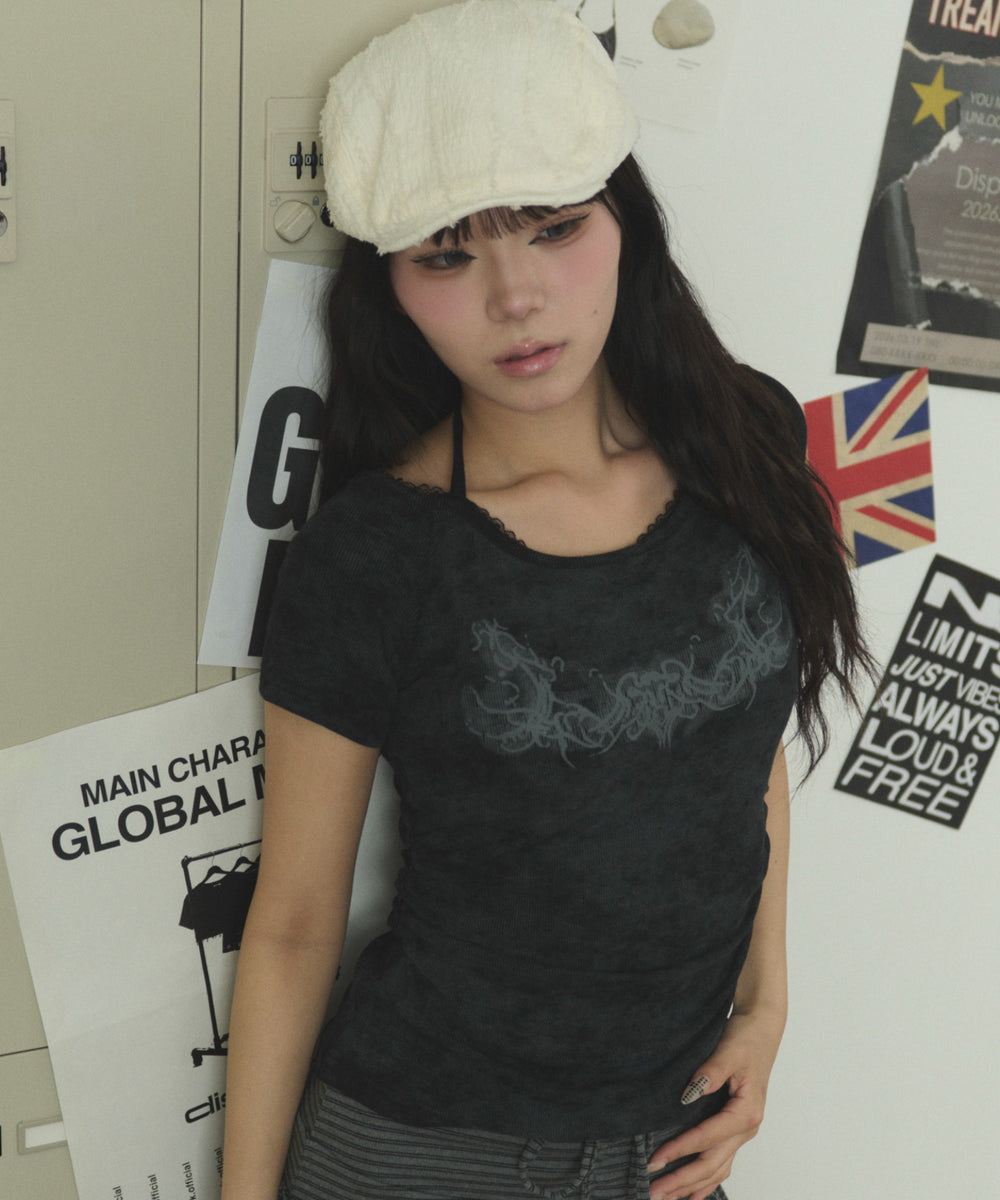 ブラック モデル：160cm F着用