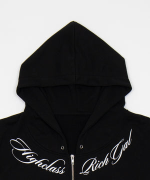 スタッズグラフィックZIP　SSパーカー
