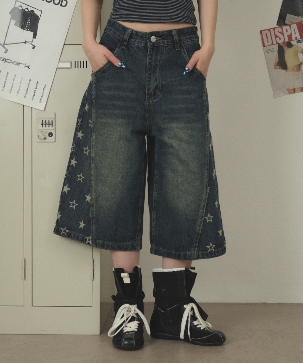 デニム中濃 モデル：163cm S着用