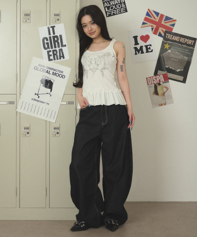 ホワイト モデル：163cm F着用