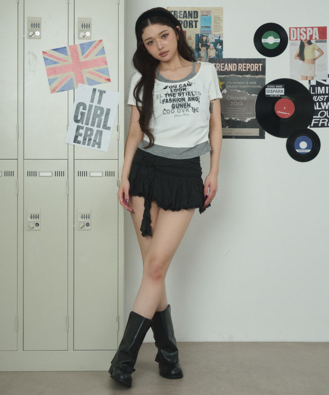ホワイト モデル：163cm F着用