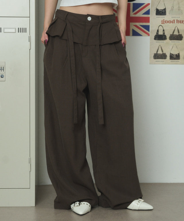 ブラウン モデル：163cm F着用