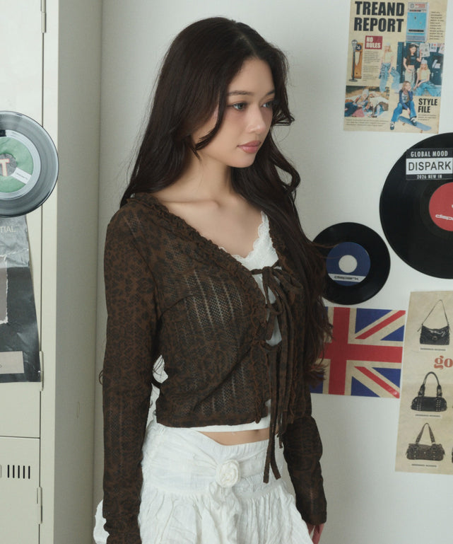 ブラウン モデル：163cm F着用