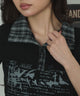 チェックカラーデザインT