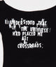 タイピングロゴオフショルロンT