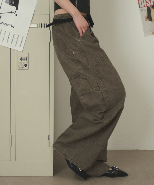 カーキ モデル：163cm S着用
