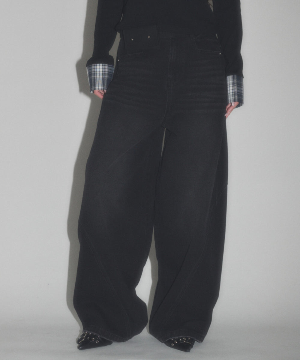 ブラック モデル：163cm S着用